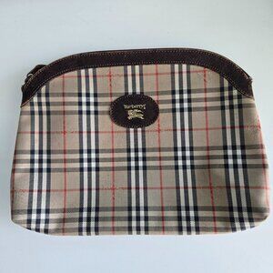 Authentic Vintage Burberrys Check Clutch